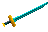 Rune long sword